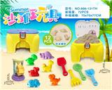 OBL10200281 - 椅子配恐龙配件加小沙漏（12PCS）