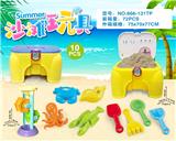 OBL10200285 - 椅子配沙滩配件加沙漏（10PCS）