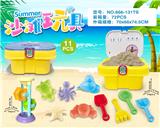 OBL10200288 - 桶配沙滩配件加沙漏(11PCS）