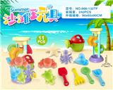 OBL10200301 - 沙滩配件加沙漏(11PCS）