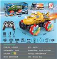 OBL10201009 - 2.4G三角龙9通喷雾怪兽遥控车1:16              车轮带灯                          开窗盒