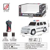 OBL10201106 - 二通遥控警车1:20(丰田LC76）                开窗盒