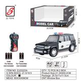 OBL10201109 - 二通阿文遥控警车1:20（丰田LC76)                开窗盒