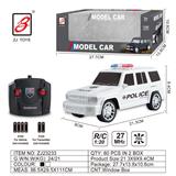OBL10201118 - 四通遥控警车1:20（丰田LC76)                  开窗盒