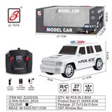 OBL10201130 - 四通遥控警车1:20（丰田LC76)                  开窗盒