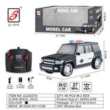 OBL10201133 - 四通阿文遥控警车1:20（丰田LC76)                            开窗盒
