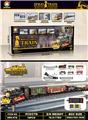 OBL10201326 - 古典蒸汽电动轨道火车（火车仿真声、带灯光）