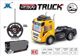 OBL10201374 - 四通拖头车                                      （带仿真声-灯光+前进/后退/转向声