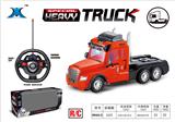 OBL10201376 - 四通拖头车                                      （带仿真声-灯光+前进/后退/转向声