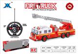 OBL10201394 - 四通大消防梯车（带仿真声-灯光+前进/后退