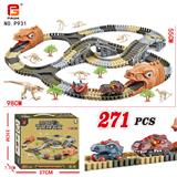 OBL10201618 - 骨架恐龙轨道车272PCS