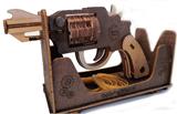 OBL10203670 - 木质DIY组装（柯尔特执法者）模型皮筋手枪
