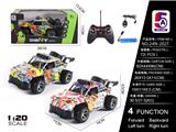 OBL10205192 - 1:20大G涂鸦遥控车（包电）