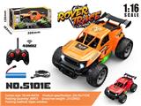 OBL10207591 - 1:16四通越野车带灯光 （包电）                红色 /橙色