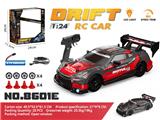 OBL10207764 - 1：24 -GTR半比例漂移遥控车-红色/黑色