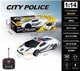 OBL10208813 - 1：14兰博基尼警车四通遥控车带前灯