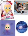 OBL10209392 - HELLO.KITTY-第6代14寸搪胶哭泣娃娃带夜光功能带毛绒加暖带四声音乐cry Babies-Tutti Fritti带流眼泪功能，带吸水奶瓶，带奶嘴  4个功能