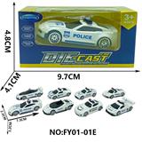 OBL10209404 - 滑行合金警车