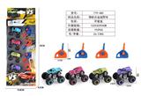 OBL10209989 - 弹射合金越野车(4车4发射器)