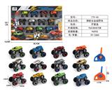 OBL10209990 - 弹射合金越野车(12车
2发射器)