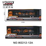 OBL10211516 - 1:50合金拖车带工程*3只两款混装