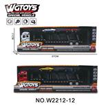 OBL10211520 - 1:50合金拖车带2车仔(红白2色）