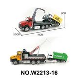 OBL10211529 - 合金回力救援车带城市车仔