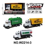 OBL10211545 - 1:64合金回力小运输车