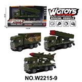 OBL10211563 - 1:64合金回力小军事车欧式车头