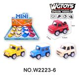 OBL10211610 - 合金Q版回力皮卡水转印四款