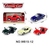 OBL10211621 - 1:32合金回力仿真老爷车保时捷