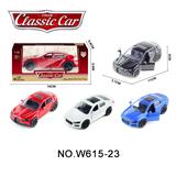 OBL10211631 - 1:36合金回力布加迪（红/黑）雅阁（蓝/白）