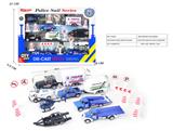 OBL10213380 - 合金旅游房车套装（警察）