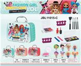 OBL10215709 - LOL娃娃化妆品套装二色混装