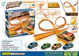OBL10218535 - DIY桌游高速回力百变轨道车36PCS
