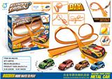OBL10218536 - DIY桌游高速回力百变轨道车36PCS