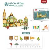 OBL10220029 - 恐龙系列磁力砖
免烤胶涂画