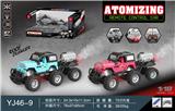 OBL10220282 - 六轮喷雾四通遥控车带灯光（包电）