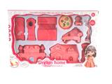 OBL10221010 - (GCC)儿童女孩过家家家具系列盒装