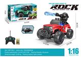 OBL10221828 - 1:16五通牧马人越野打水弹遥控车带灯光不包电