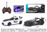 OBL10224157 - 1:18四通遥控车警车 带灯光  不带电