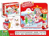 OBL10224161 - 圣诞节圣诞老人雪人齿轮积木乐园科教益智
VOV（电动、音乐、灯光） 62PCS