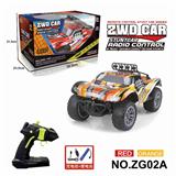 OBL10224329 - 1：18四通皮卡越野高速车、PVC车壳
（2.4G包电）