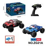 OBL10224331 - 1：18四驱全比例高速车越野PVC车壳（2.4G包电）