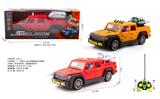 OBL10226045 - 1：16牧马人皮卡四通遥控灯光赛车不包电（车身4粒5号，遥控器2粒5号）
