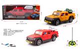 OBL10226050 - 1：16牧马人皮卡四通遥控灯光赛车包电（车身包3.7V锂电+USB线，遥控器2粒5号不包）