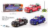 OBL10226055 - 1：16道奇公羊皮卡四通遥控灯光警车包电（车身包3.7V锂电+USB线，遥控器2粒5号不包）