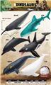 OBL10226620 - 6款50cm搪胶充棉海洋动物混装