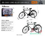 OBL10226679 - 英文1:8压铸锌合金复古二八大杠自行车