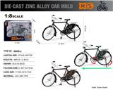 OBL10226680 - 英文1:8压铸锌合金复古自行车